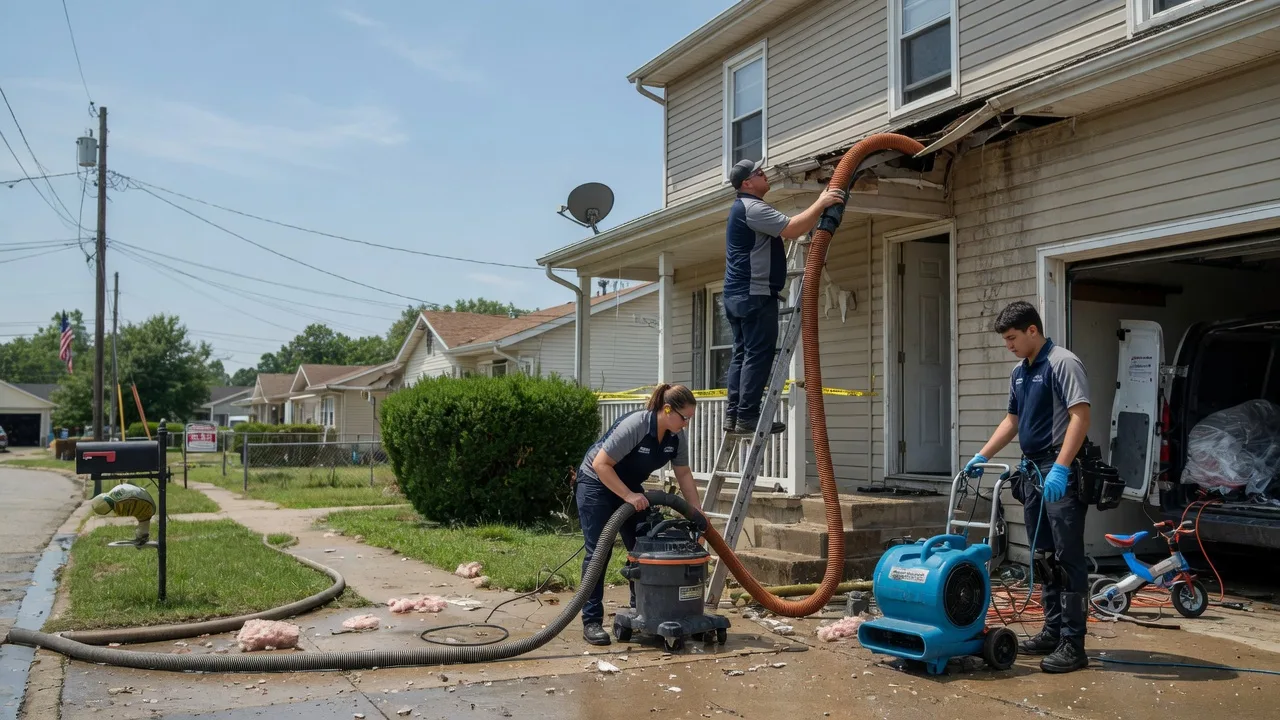 Water Damage Restoration in Tescott, KS near me